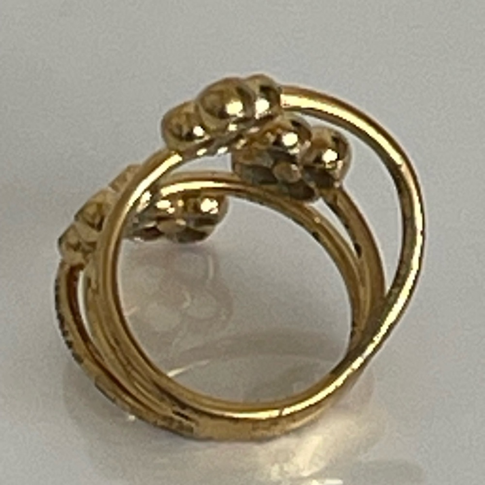 LOUIS VUITTON Flower Full Ring - Picture 3 of 8
